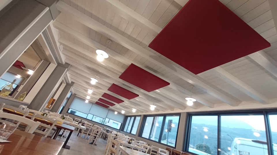 Ristorazione Trattamento Acustico Veranda